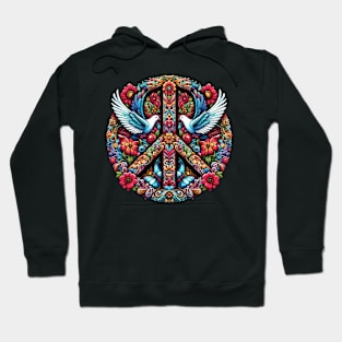 Love and Peace Doves Hoodie